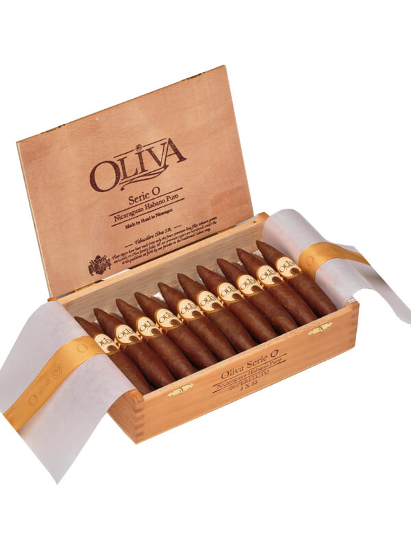 Oliva Empty Cigar Box Serie O Nicaraguan Habano Puro 10 Double Toro 6 x 60