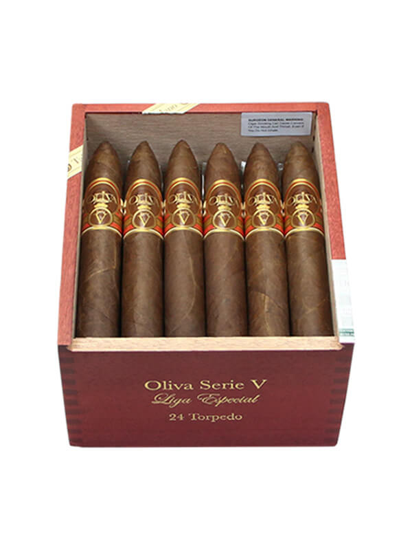 The Oliva Serie V Torpedo Cigars