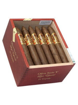 The Oliva Serie V Torpedo Cigars