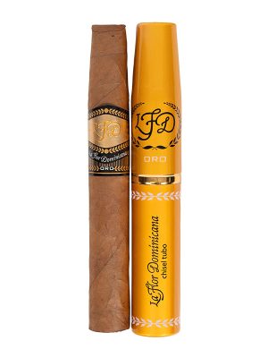 La Flor Dominicana Oro Chisel Tubo Cigars – Fox Cigar