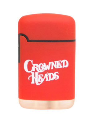 Crowned Heads Single Torch Lighter Red