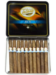 Tatiana Rum Mini Cigarillos