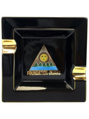Foundation Black & Gold Ashtray