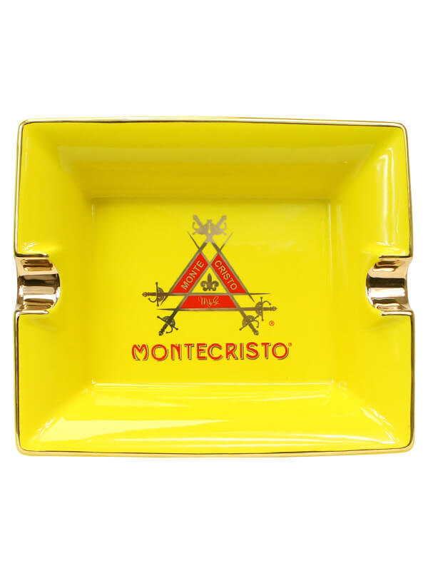 Montecristo 70th Anniversary 10" Ceramic Cigar Ashtray 1935-2005 MINT 