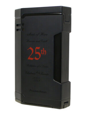OPUS X Rare Black Magma-T/F8 Black Matte Lighter