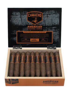 Camacho American Barrel Aged Perfecto Gordo Cigars