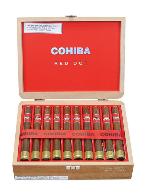 skjorte kompakt derefter Cohiba Red Dot Crystal Corona Corona Cigars – Fox Cigar