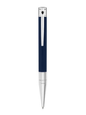 S.T. Dupont BallPoint Pen Blue Chrome