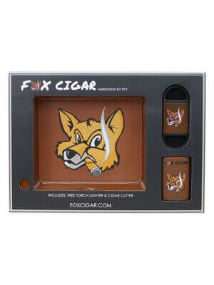 Fox Cigar Essentials Kit Brown