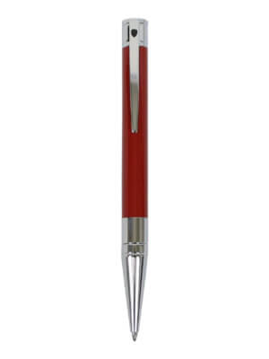 S.T. Dupont BallPoint Pen Red Chrome