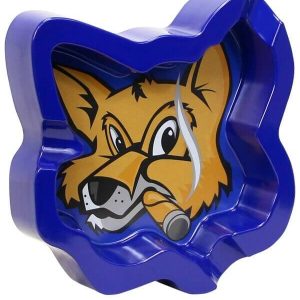 Fox Head Melamine Blue Ashtray