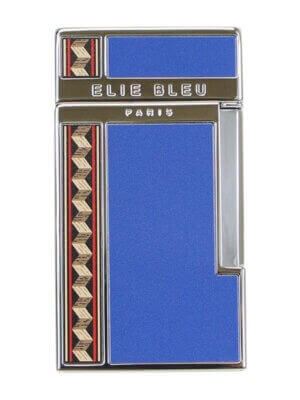 J-14 Alba Blue Marquetry Lighter