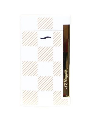 S.T. Dupont Slim 7 Lighter Damier White -027744