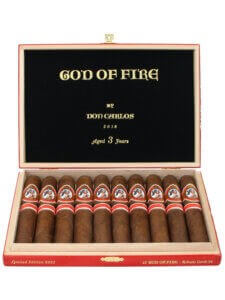 God of Fire Robusto Gordo 54 Cigars