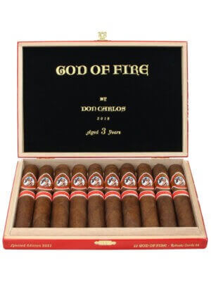 God of Fire Robusto Gordo 54 Cigars