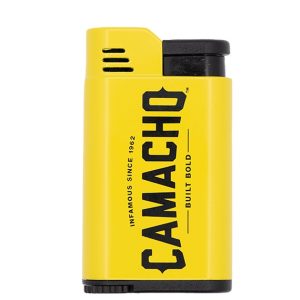 Camacho Scorpion Single Torch Yellow Lighter