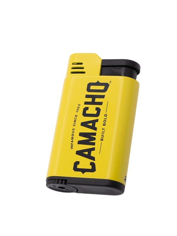 Camacho Scorpion Single Torch Yellow Lighter