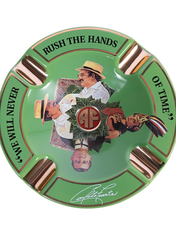 Arturo Fuente Hands of Time Green Ashtray