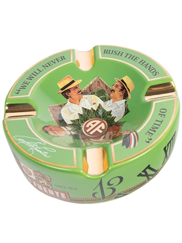 Arturo Fuente Hands of Time Green Ashtray