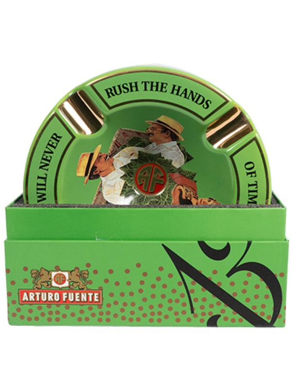 Arturo Fuente Hands of Time Green Ashtray