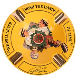 Fuente Fuente OpusX OXO Hands of Time Yellow Ashtray