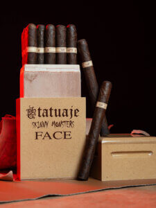 Tatuaje Skinny Monster Face