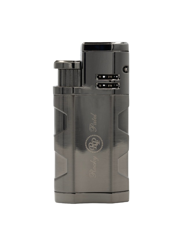 Rocky Patel Hex Triple Flame Lighter – Gunmetal