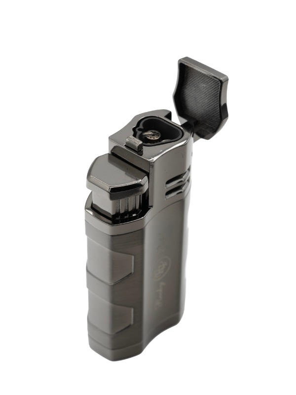 Rocky Patel Hex Triple Flame Lighter – Gunmetal