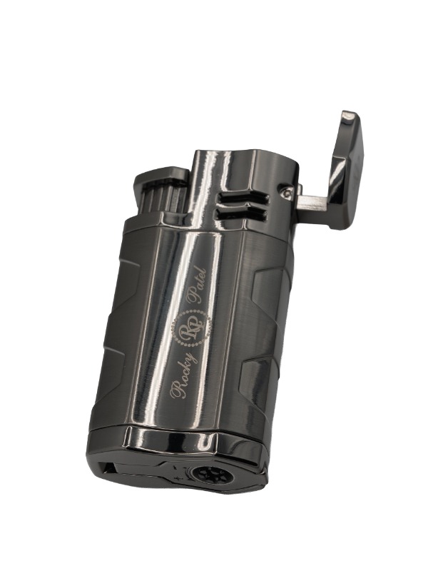Rocky Patel Hex Triple Flame Lighter – Gunmetal