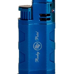 Rocky Patel Hex Triple Flame Lighter - Blue Ice