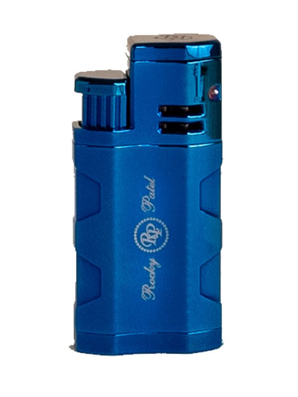 Rocky Patel Hex Triple Flame Lighter – Blue Ice