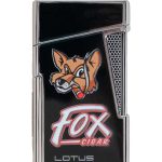 Fox Lotus Elegance Lighter- Black