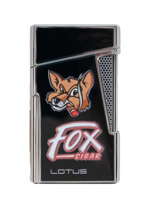 Fox Lotus Elegance Lighter- Black