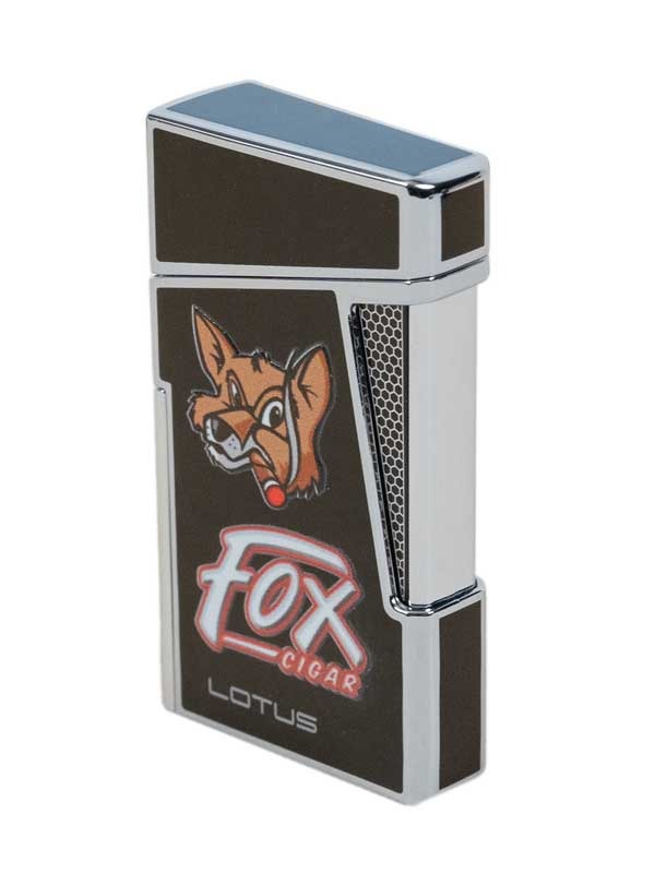 Fox Lotus Elegance Lighter- Black