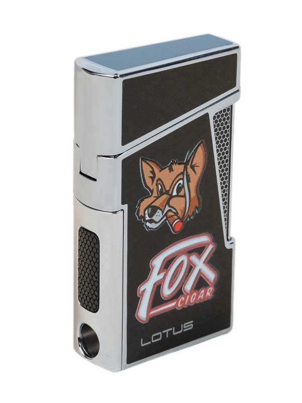 Fox Lotus Elegance Lighter- Black