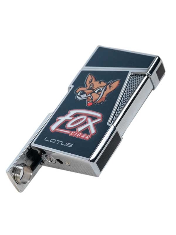 Fox Lotus Elegance Lighter- Black