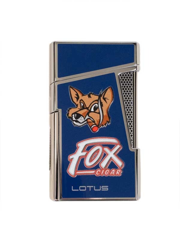 Fox Lotus Elegance Lighter- Blue