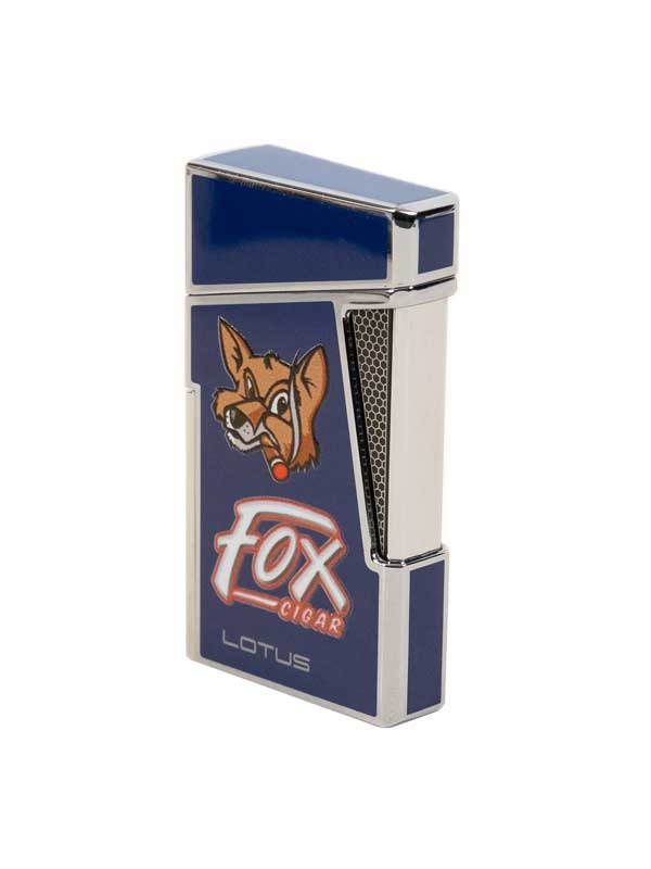 Fox Lotus Elegance Lighter- Blue