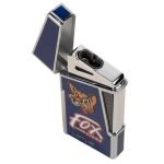 Fox Lotus Elegance Lighter- Blue
