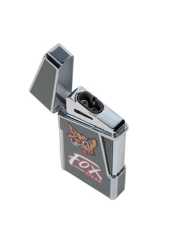 Fox Lotus Elegance Lighter- Grey