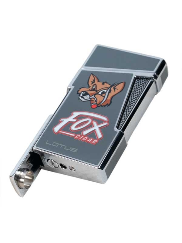Fox Lotus Elegance Lighter- Grey