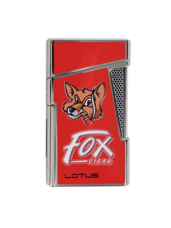 Fox Lotus Elegance Lighter- Red