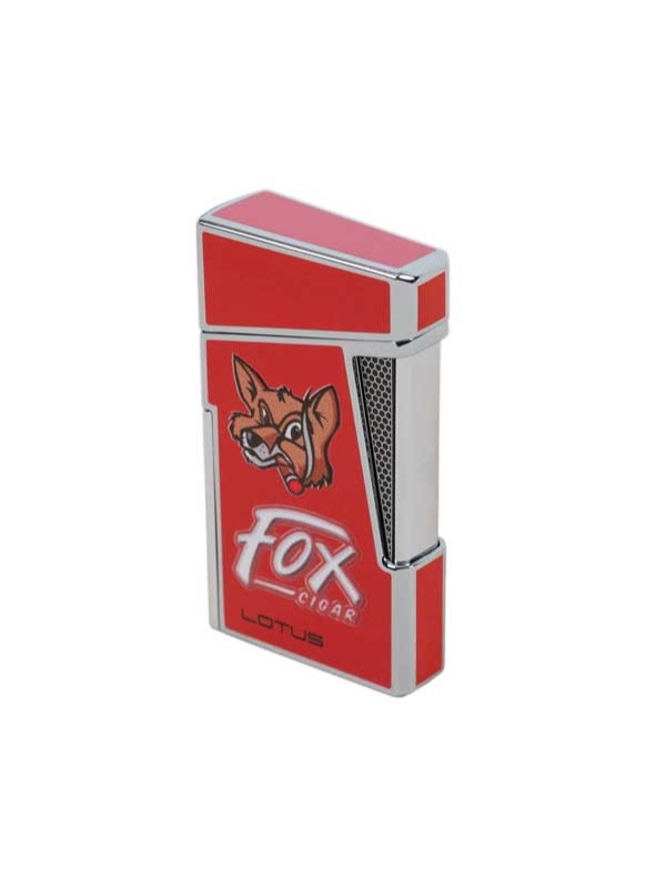 Fox Lotus Elegance Lighter- Red
