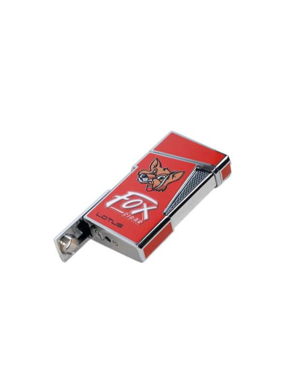 Fox Lotus Elegance Lighter- Red