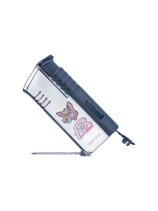 Fox Vertigo Lighter Mechanic With Cigar Punch- Gunmetal