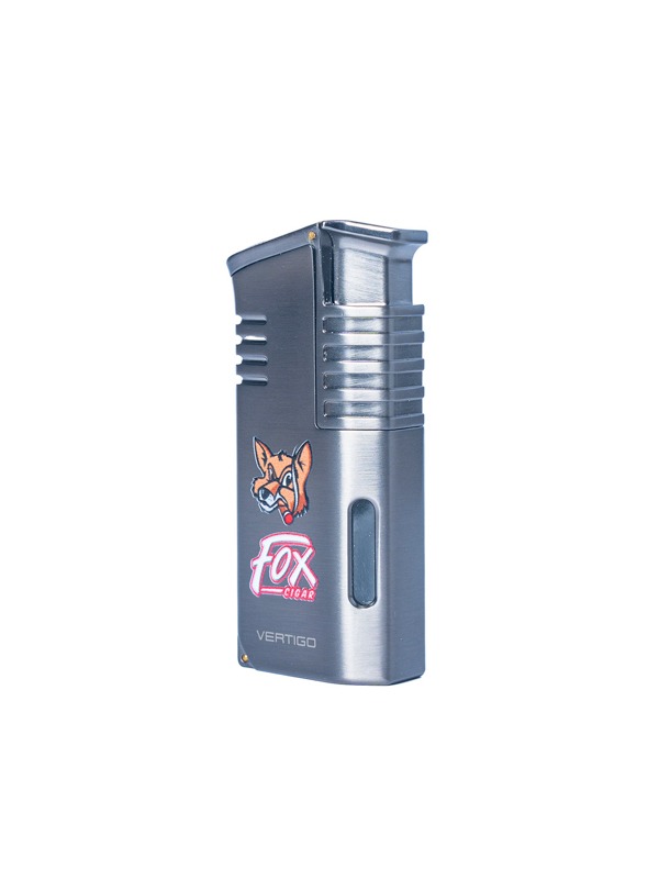 Fox Vertigo Lighter Mechanic With Cigar Punch- Gunmetal