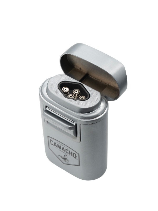 Camacho Brawn Quad Torch Table Lighter by Lotus – Chrome