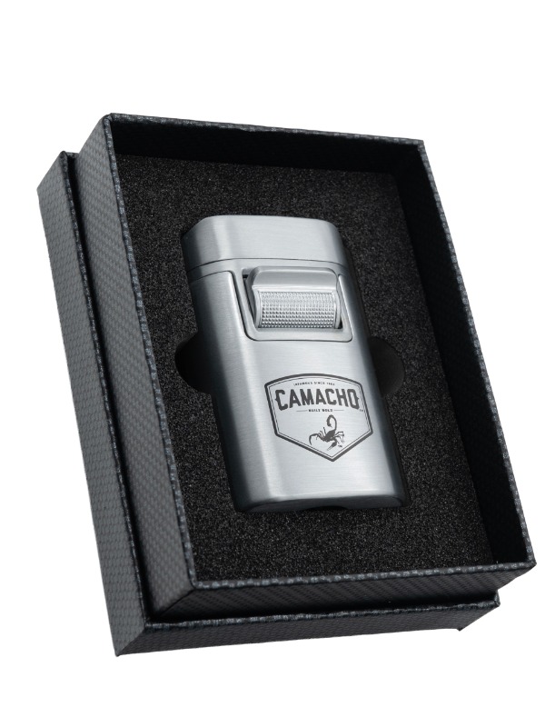 Camacho Brawn Quad Torch Table Lighter by Lotus – Chrome