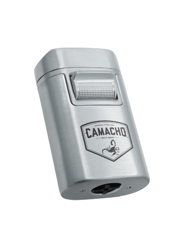 Camacho Brawn Quad Torch Table Lighter by Lotus – Chrome