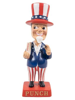 Mr. Punch Patriotic Bobblehead